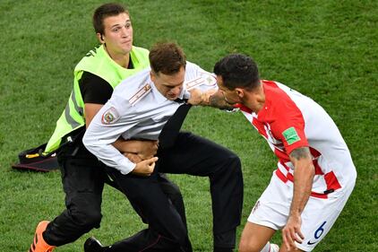 Invasione di campo durante la finale dei Mondiali 6