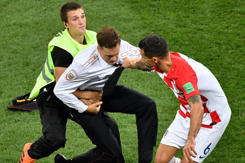Invasione di campo durante la finale dei Mondiali 6