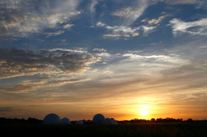 La stazione del Nsa: all'alba è pure bella 5