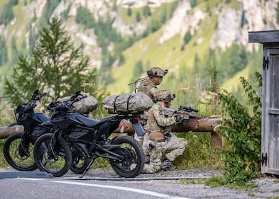 L'esercitazione Stella Alpina a Canazei 1