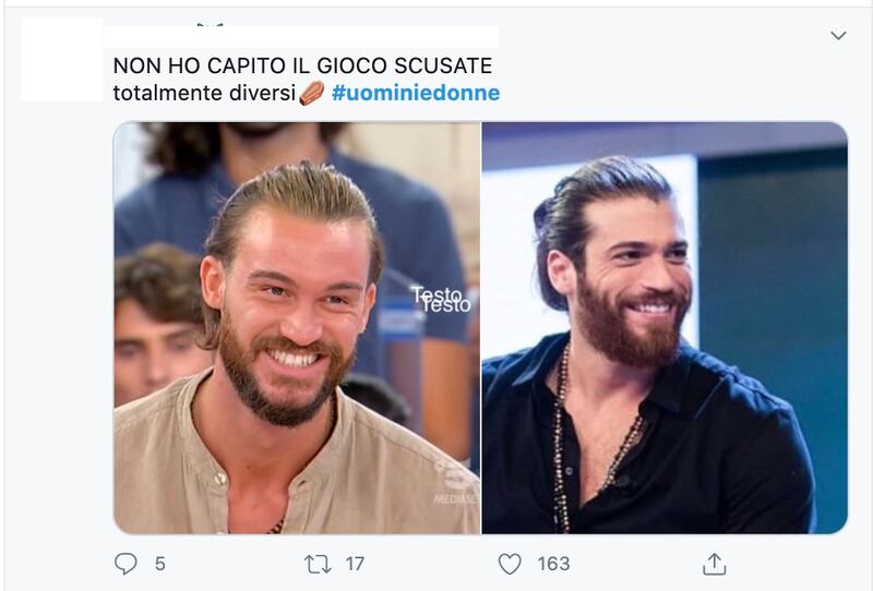 Davide Uomini e Donne e il paragone con Can Yaman che fa insorgere il web 1