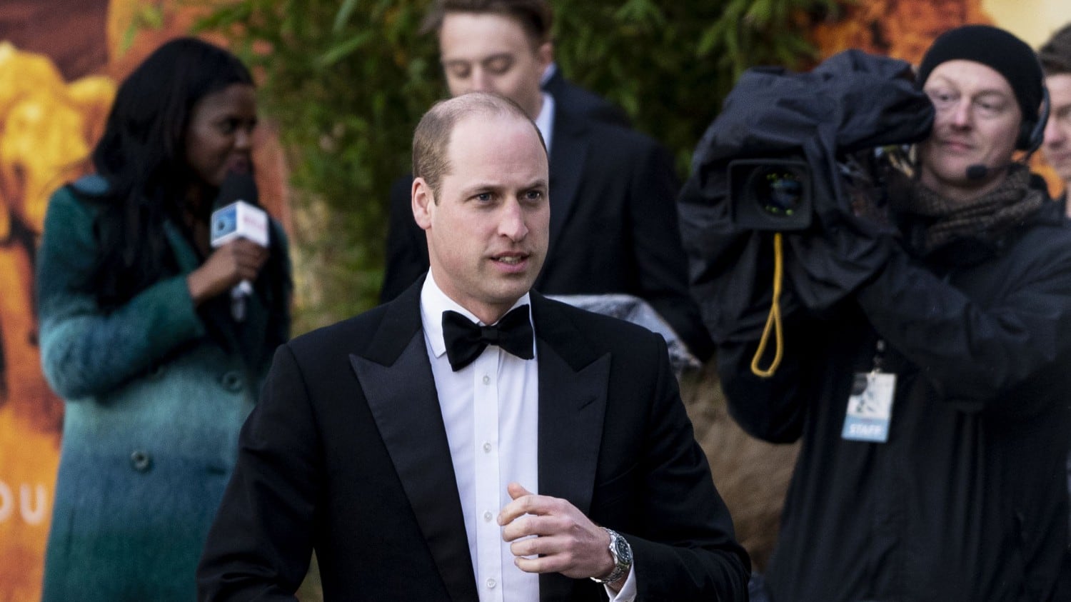 Serata di gala per il principe William, ma con il principe Harry è gelo
