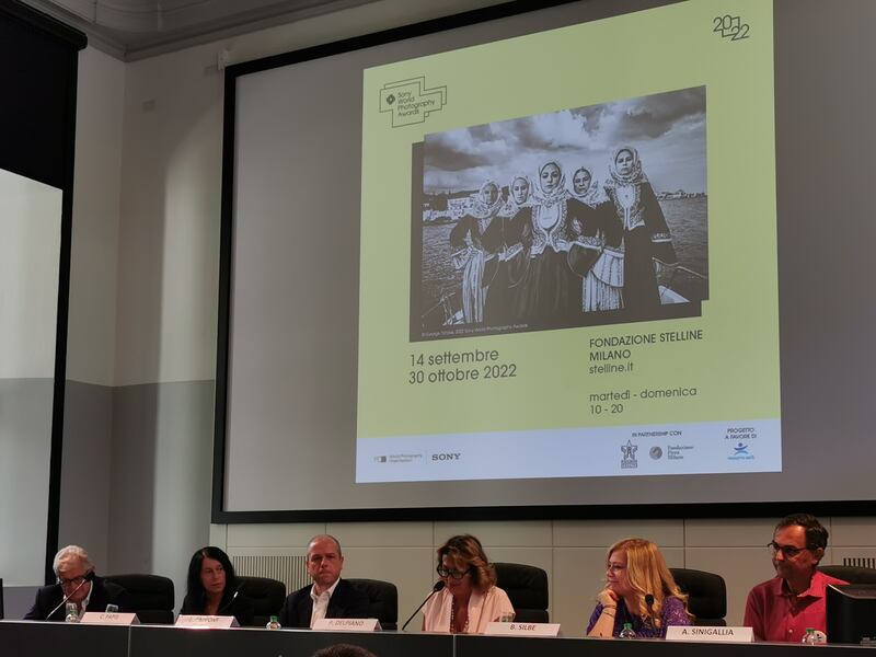 presentazione Sony Awards Fondazione Stelline