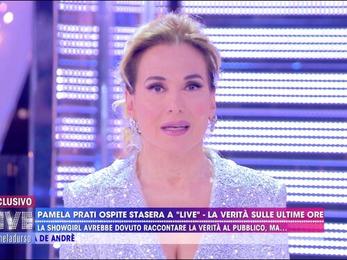 Barbara D'Urso vuota il sacco: ecco cosa c'è dietro al forfait di Pamela Prati