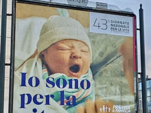 "Il primo diritto è quello di nascere. Bene la fine del Conte bis"