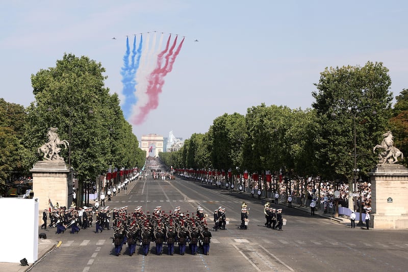 La parata del 14 luglio sugli Champs-Elysées 6