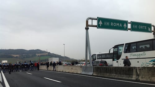 Autosole bloccata dagli operai 2
