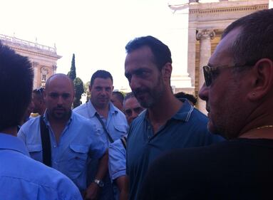 Sciopero dipendenti Atac in Campidoglio 1