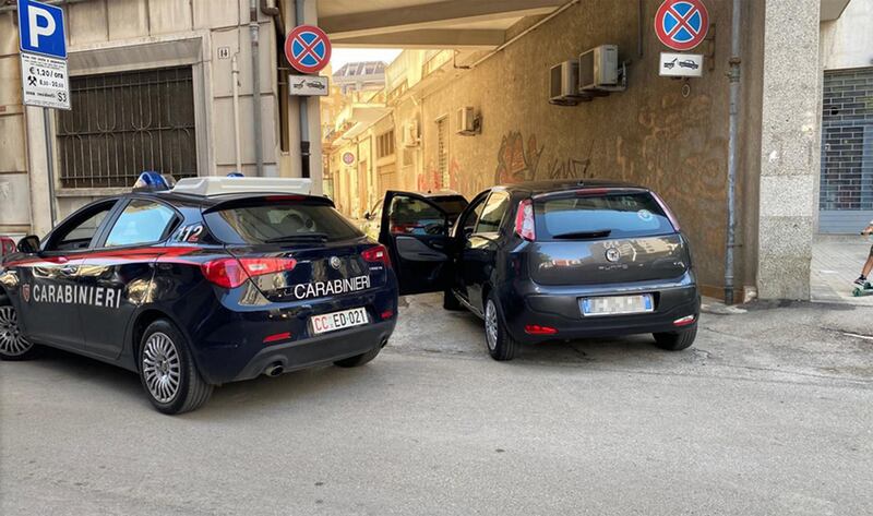Auto rubata Foggia