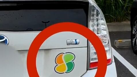 Arriva l'adesivo a forma di quadrifoglio sull'auto: ecco che cosa significa