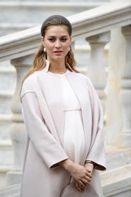 Beatrice Borromeo mostra il pancione alla Festa del principato di Monaco 11