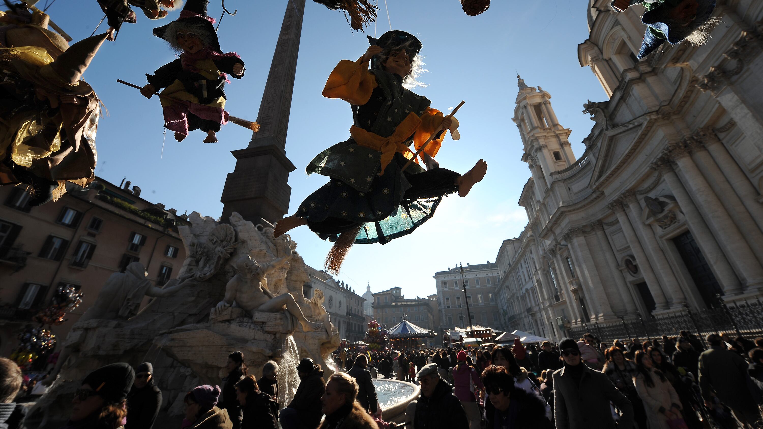 Roma, piazza Navona a numero chiuso per le feste di Natale