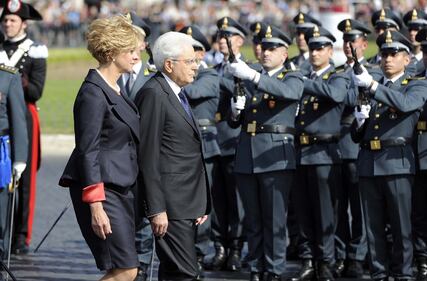 La cerimonia all'Altare della Patria 13