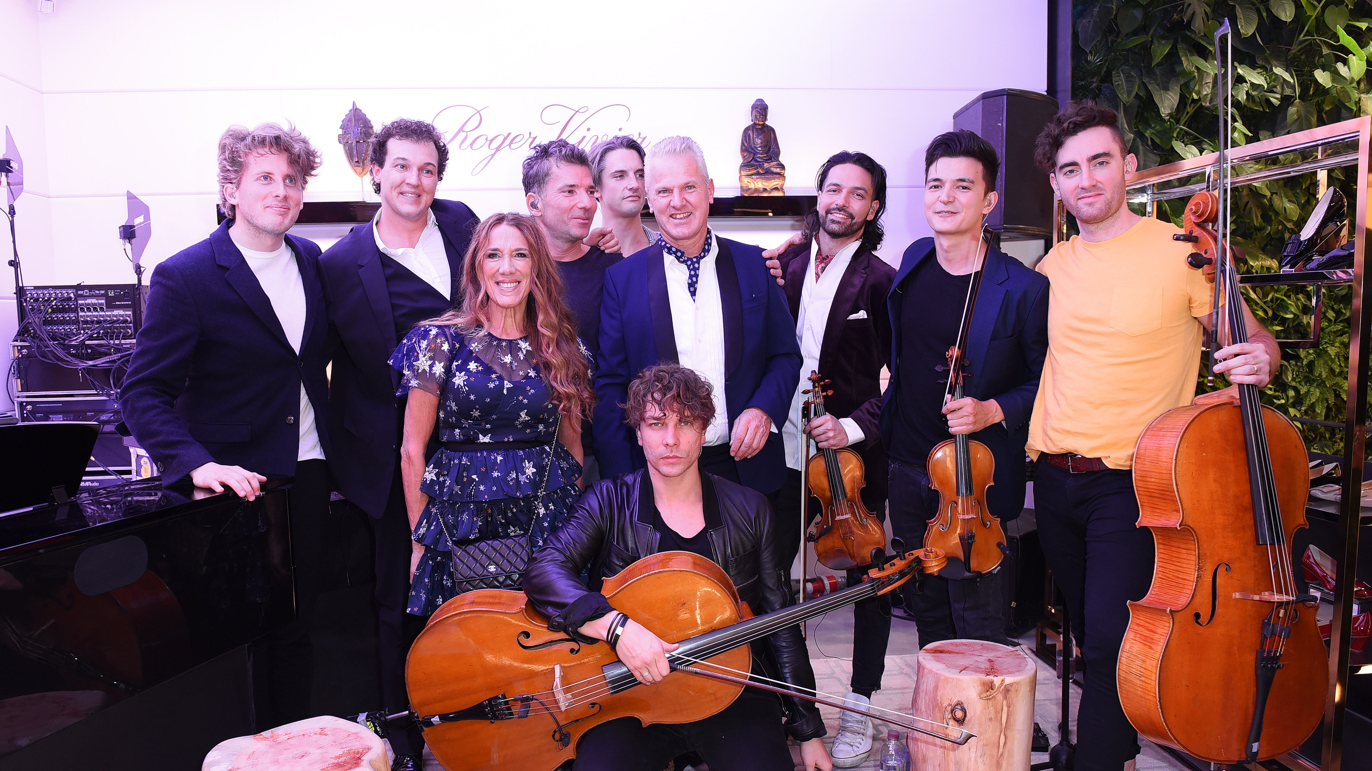 I "Symphoniacs" e "Madre Natura" per l’evento dei mecenati Kraler di Cortina