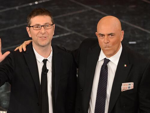 Al via il Festival di Sanremo Crozza contestato su Berlusconi
