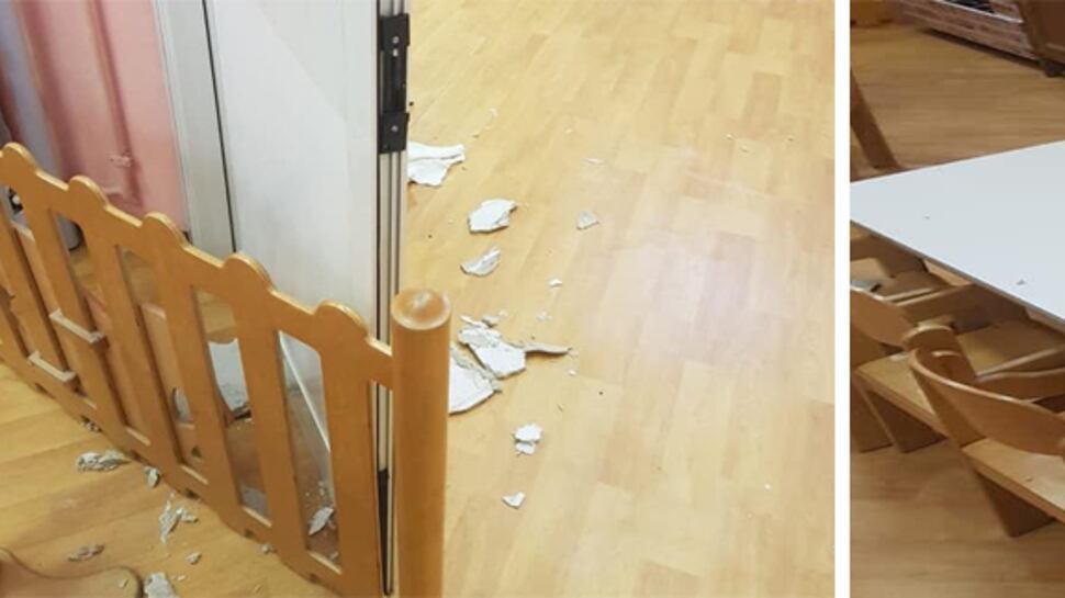 Crollano calcinacci dal soffitto: chiuso un asilo nido a Roma