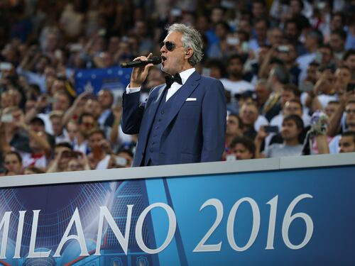 Terremoto, scuola ricostruita a tempo di record grazie ad Andrea Bocelli