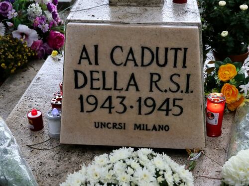 Profanate le tombe dei caduti Rsi