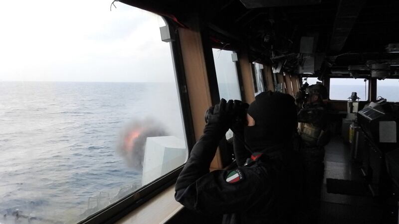 In missione col Caio Duilio nel Mar Rosso 7