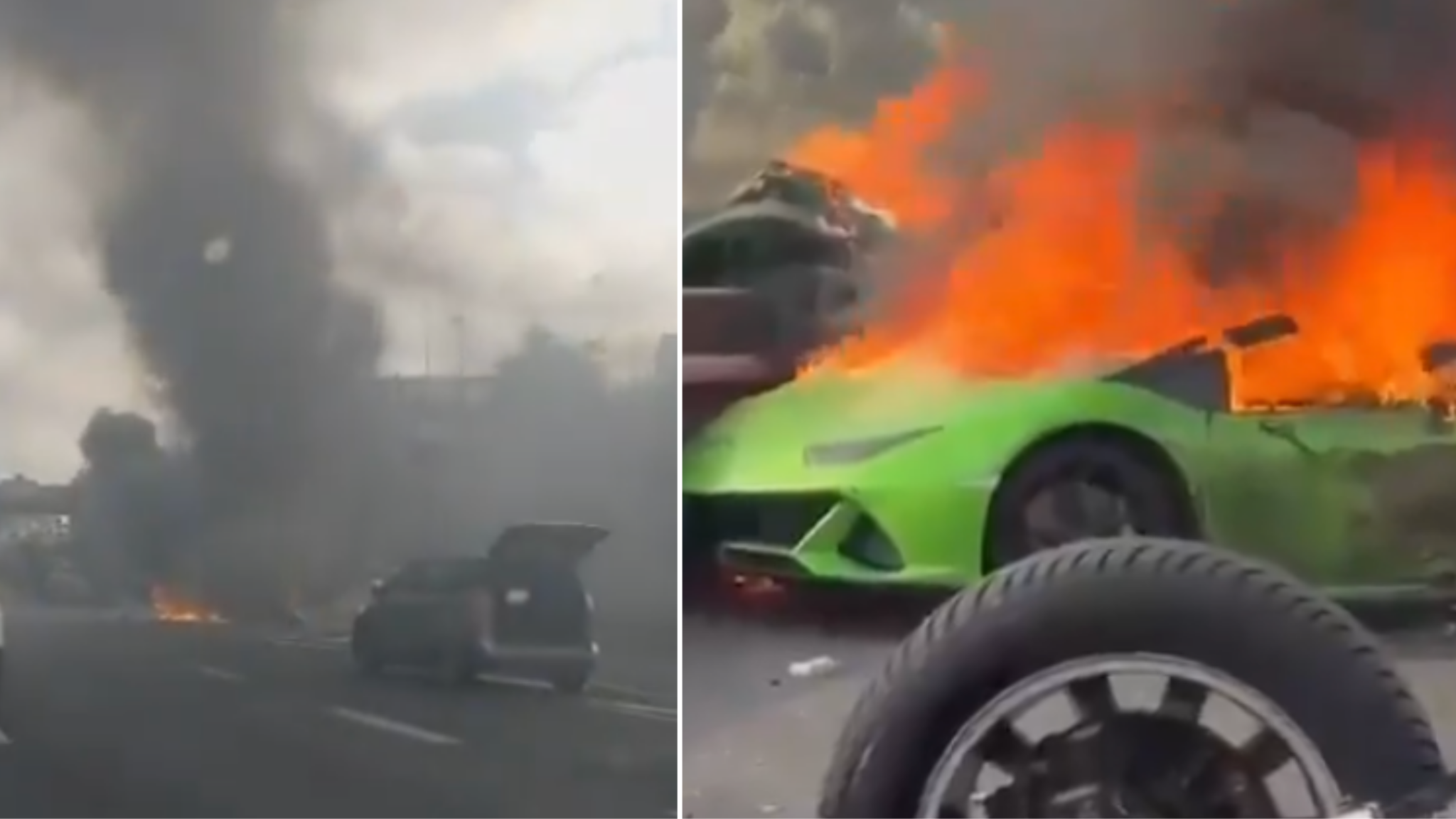 lamborghini schianto a3