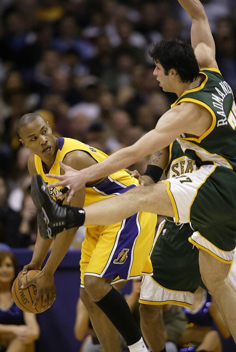 Caron Butler Lakers 2005