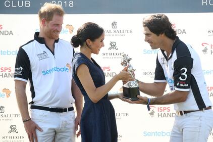 Meghan Markle e il Principe Harry felici insieme, foto 1