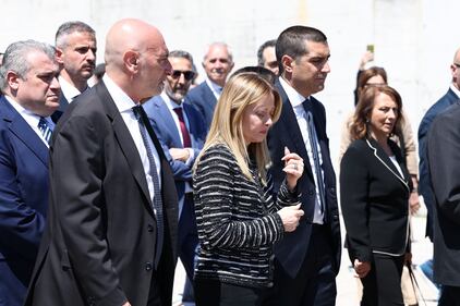 L'arrivo di Meloni e Mattarella a Modena 8