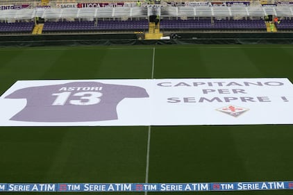 L'omaggio della Fiorentina a Davide Astori 19