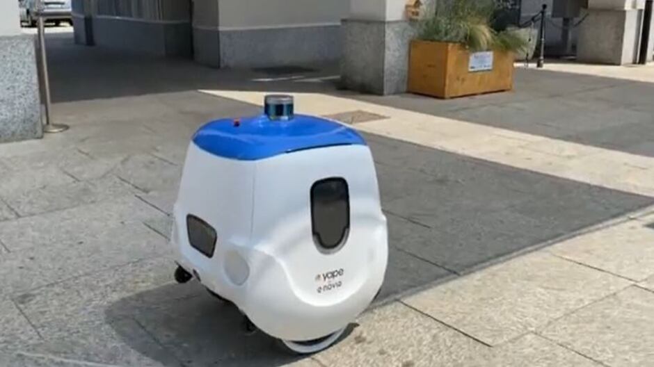 A Milano arrivano i fattorini-robot: ecco dove e come funzionano