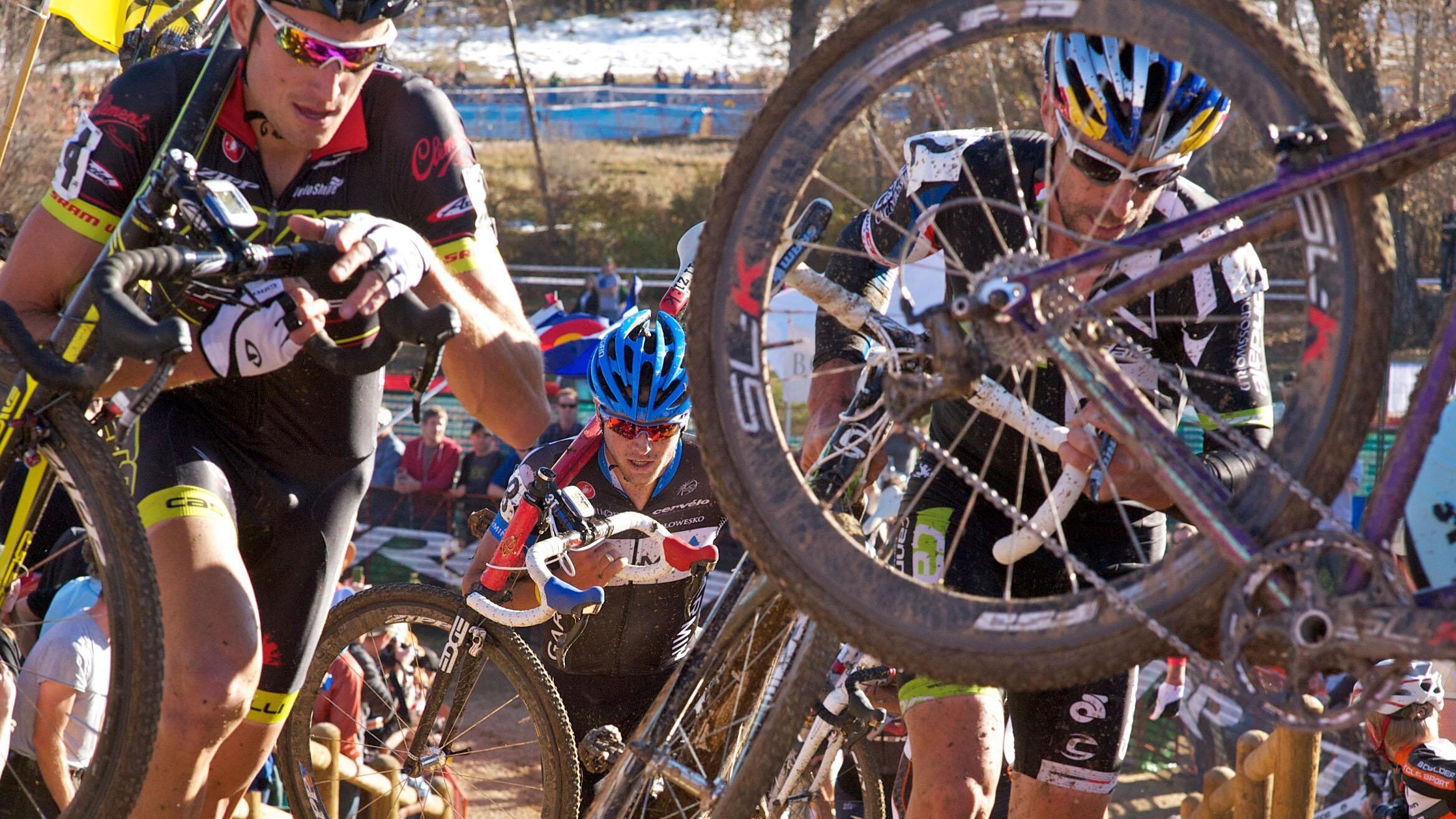 I big del ciclocross all'Idroscalo: tra fango e futuro