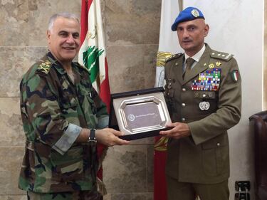 Unifil: generale Portolano si commiata da autorità libanesi 4