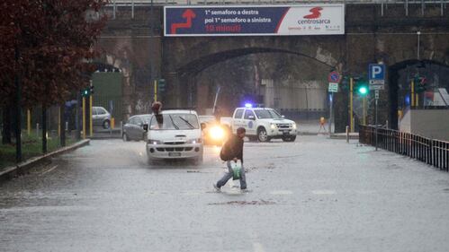 Milano, esonda il Seveso 1