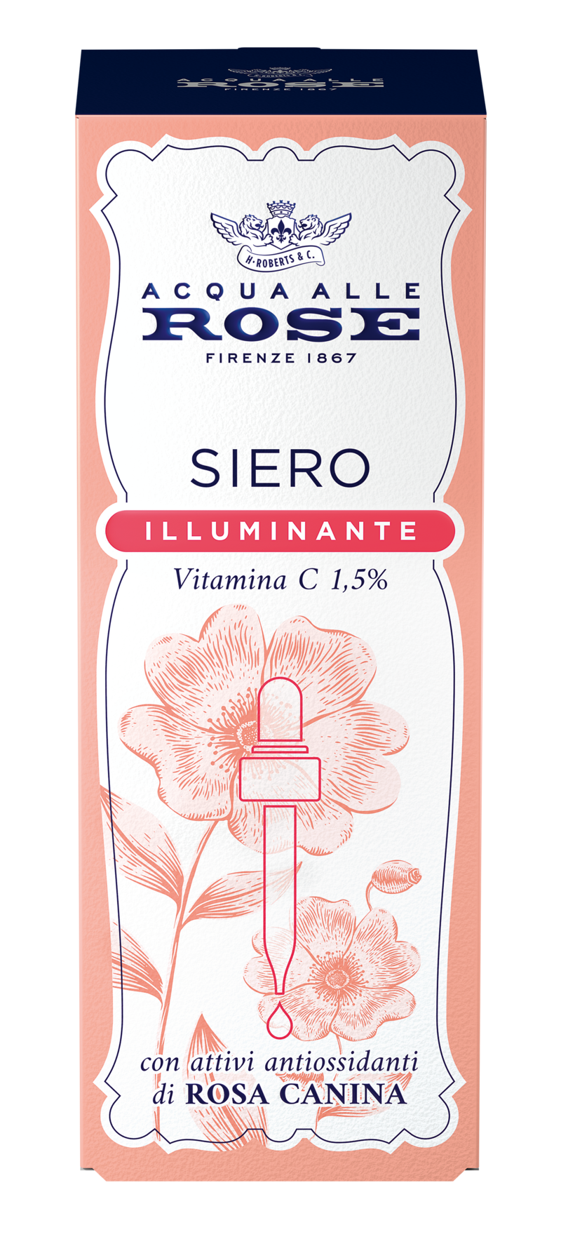 siero illuminante acqua alle rose