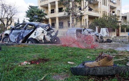 Sira: esplosioni nella città di IdlibSiria 4