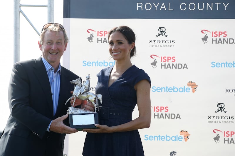 Meghan Markle e il Principe Harry alla partita di polo: foto 3