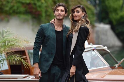 De Martino e Belen alla mostra del Cinema di Venezia (2014)
