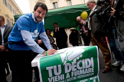 La Lega apre una sede a Roma 4