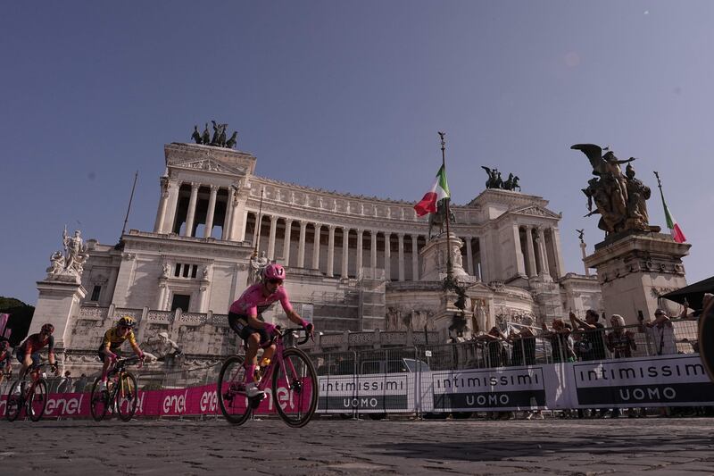 Fonte: Twitter (@giroditalia)