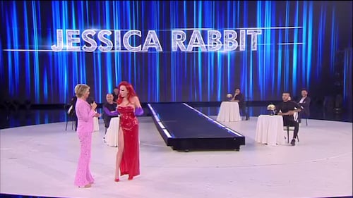 Virginia Raffaele è Jessica Rabbit 6