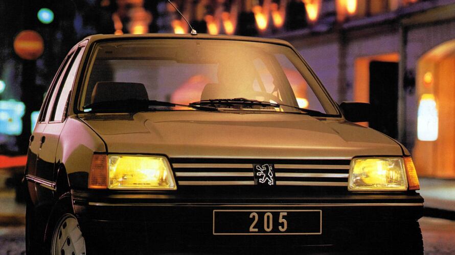 Peugeot 205, come ti svolto il destino di un'azienda