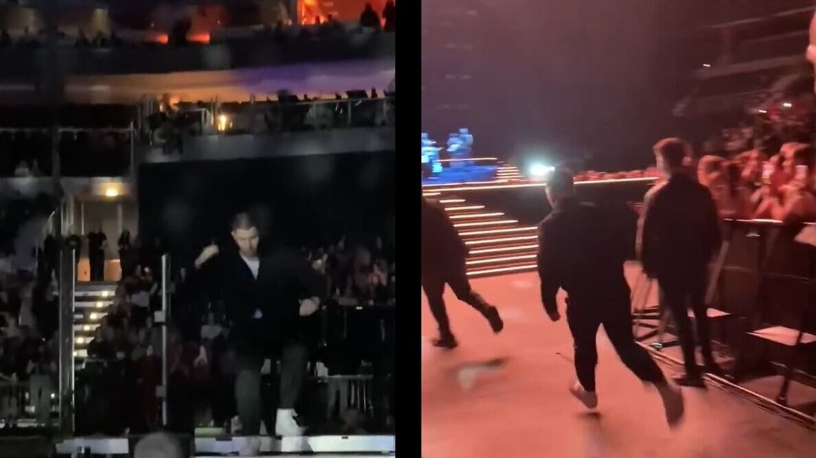 Gli puntano un laser rosso sulla fronte durante un concerto a Praga: Nick Jonas scappa via dal palco