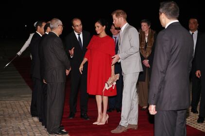 Megan Markle in visita ufficiale in Marocco con il principe Harry  7