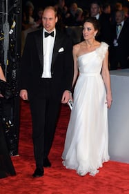 Kate Middleton in bianco ai Bafta 2019 7