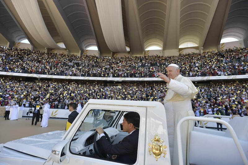 La Messa di papa Francesco negli Emirati 5