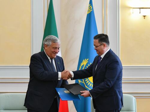 Tajani in Kazakistan per rafforzare la cooperazione bilaterale