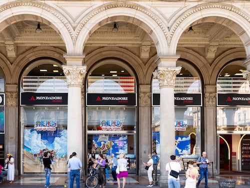La ciurma dei pirati di One Piece sbarca in piazza Duomo
