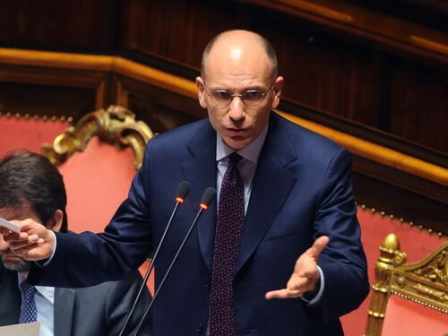 Finanziamento ai partiti Cambia il ddl, Letta: "Inoptato andrà allo Stato"
