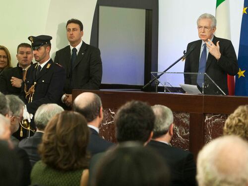 Monti come Fini