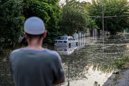 Allagamenti ed evacuazioni: Kherson in ginocchio dopo il bombardamento della diga 4