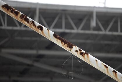 Rio, stadio a rischio crollo 10